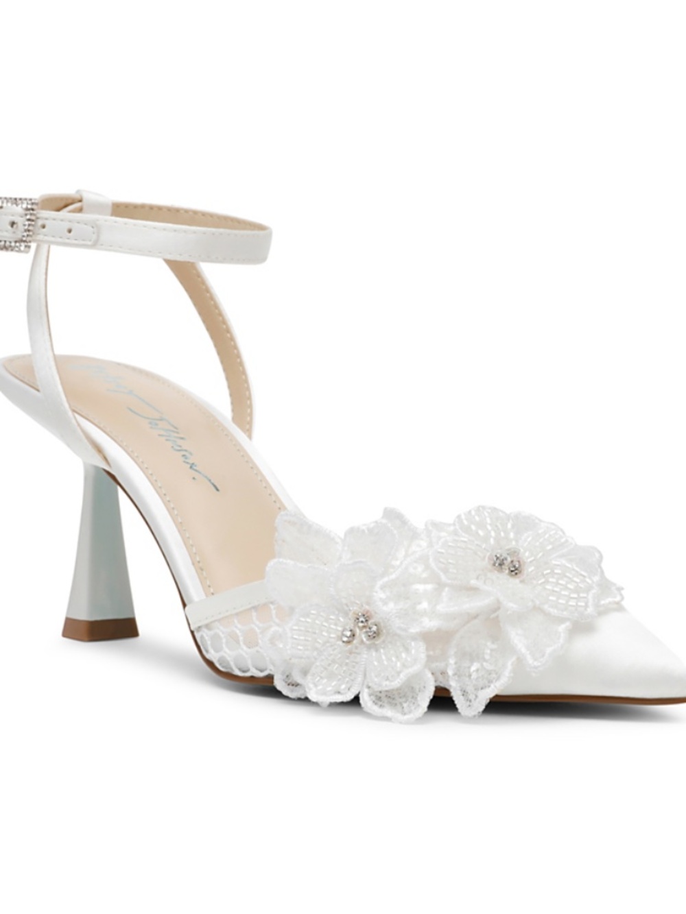 Betsey Johnson Women's Susie Flower Pointed Toe Pumps